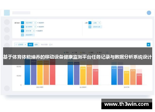 基于体育体能培养的移动设备健康监测平台任务记录与数据分析系统设计